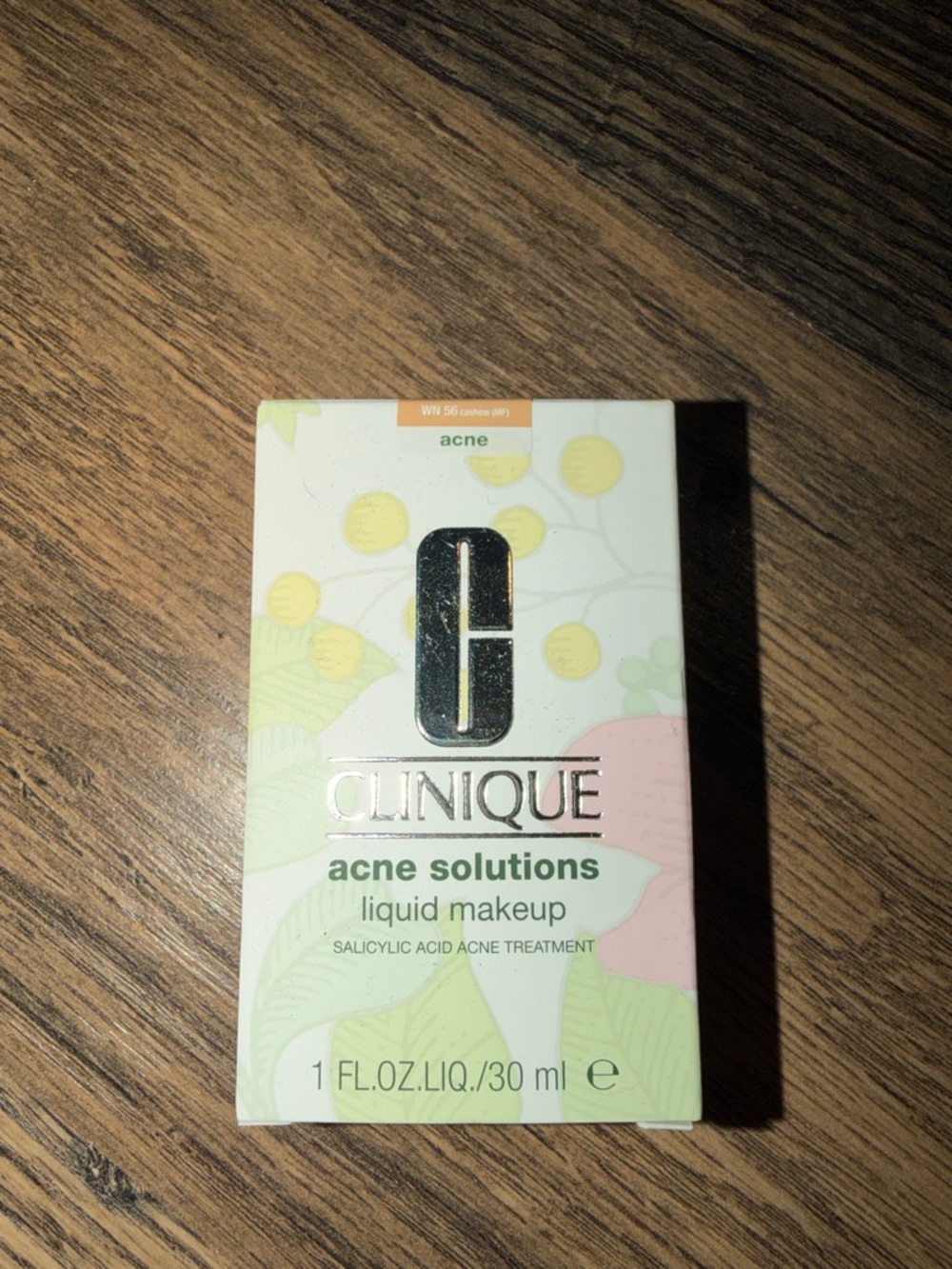 Clinique Acne Solutions Liquid Makeup
Color #56 Cashew